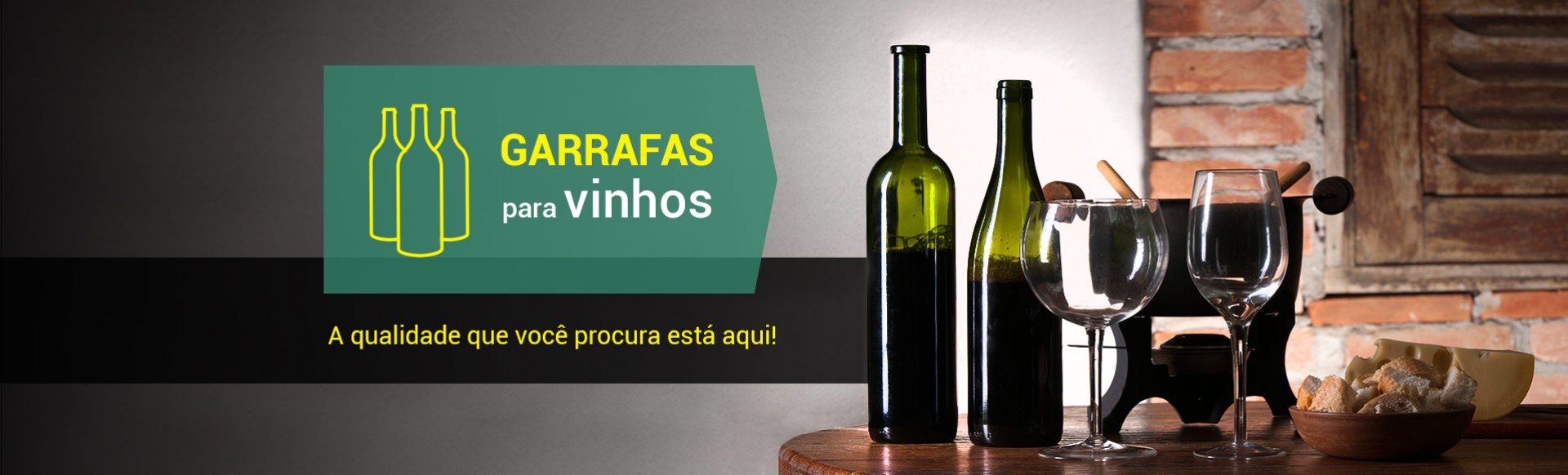 Garrafas para Vinhos SC